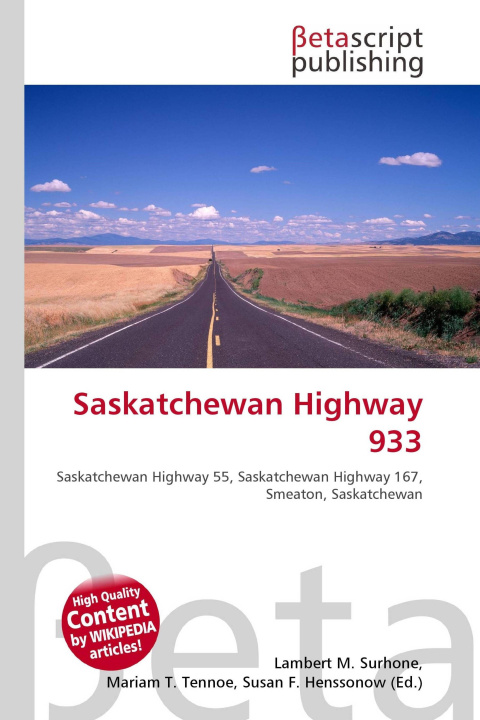 Kniha Saskatchewan Highway 933 Mariam T. Tennoe