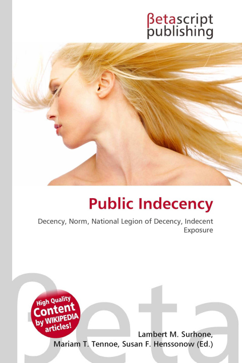 Kniha Public Indecency Mariam T. Tennoe