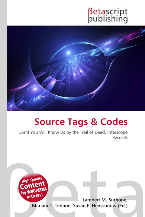 Könyv Source Tags & Codes Mariam T. Tennoe