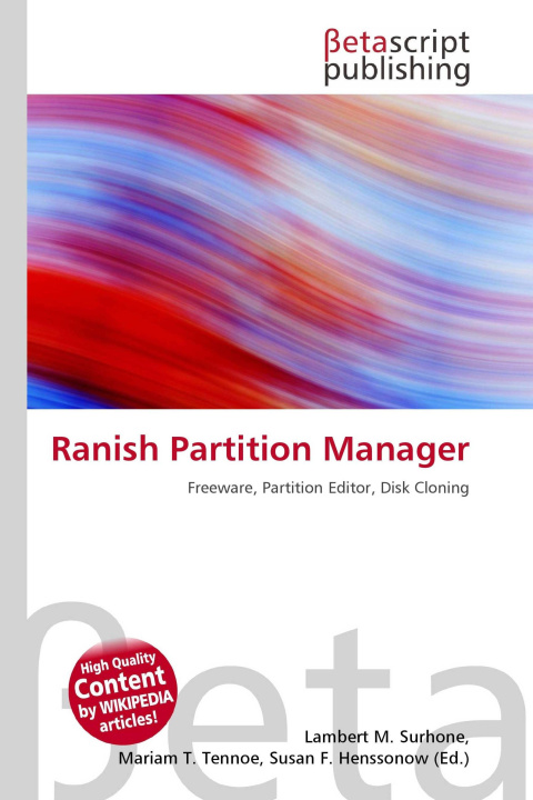 Kniha Ranish Partition Manager Mariam T. Tennoe