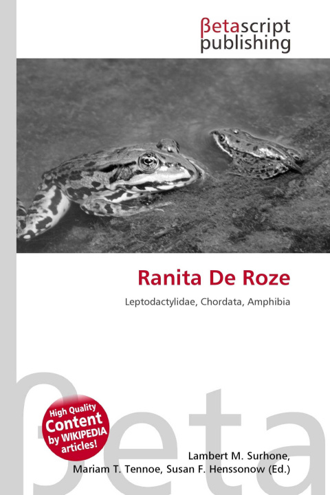 Carte Ranita De Roze Mariam T. Tennoe