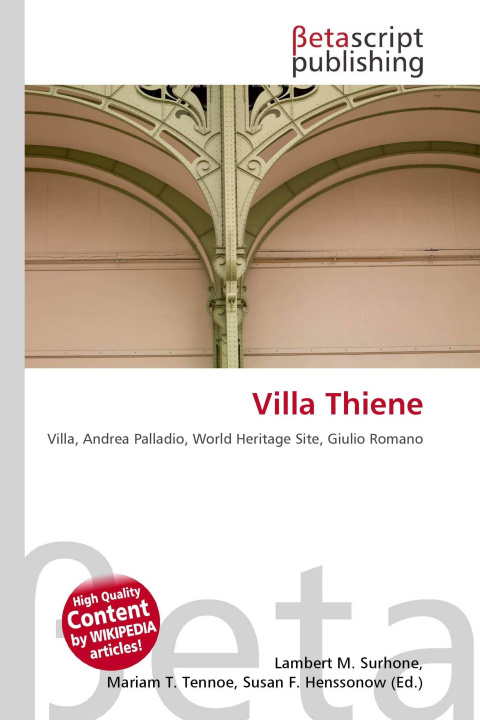 Kniha Villa Thiene Mariam T. Tennoe