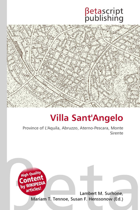 Kniha Villa Sant'Angelo Mariam T. Tennoe