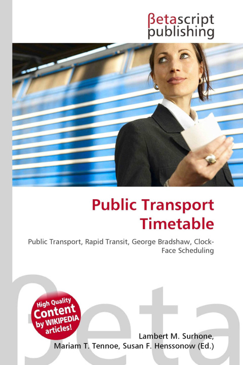 Kniha Public Transport Timetable Mariam T. Tennoe