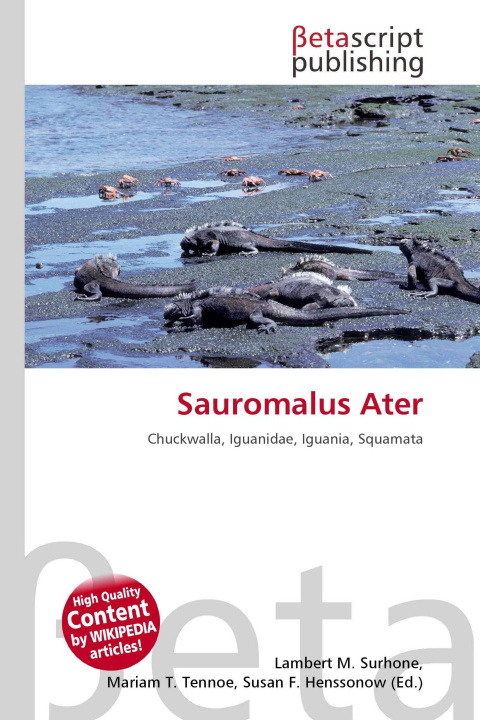 Kniha Sauromalus Ater Mariam T. Tennoe