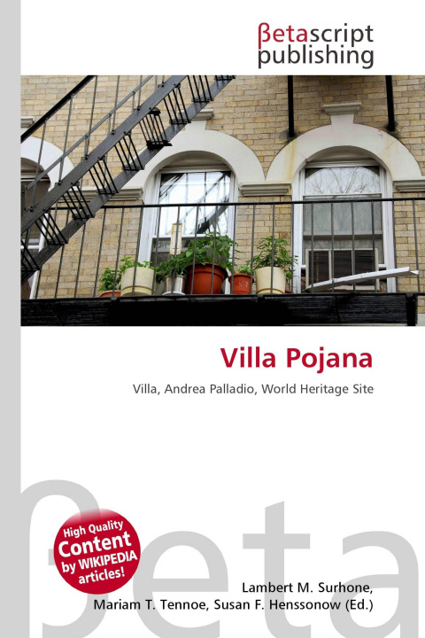 Kniha Villa Pojana Mariam T. Tennoe