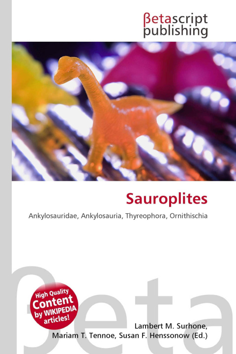 Kniha Sauroplites Mariam T. Tennoe