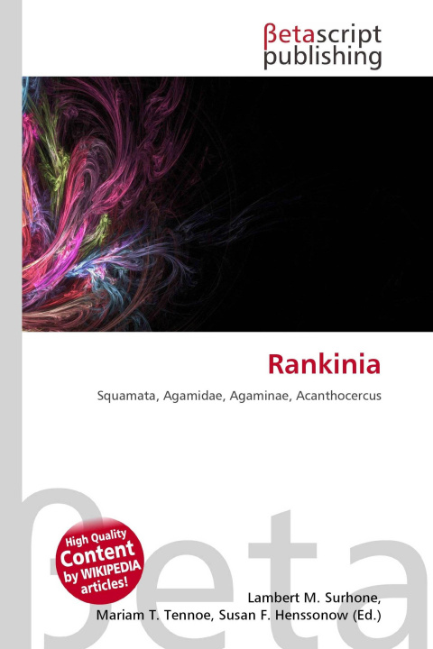 Kniha Rankinia Mariam T. Tennoe