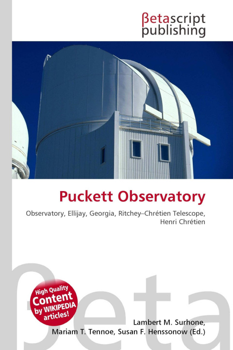 Knjiga Puckett Observatory Mariam T. Tennoe