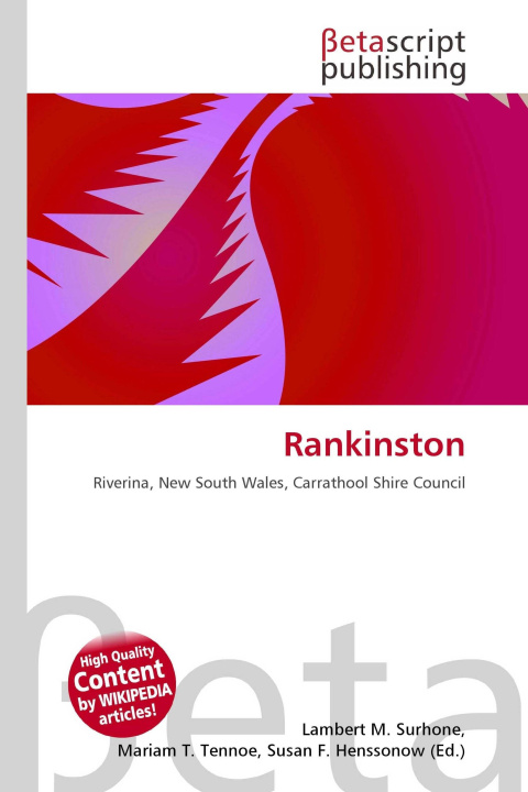 Kniha Rankinston Mariam T. Tennoe