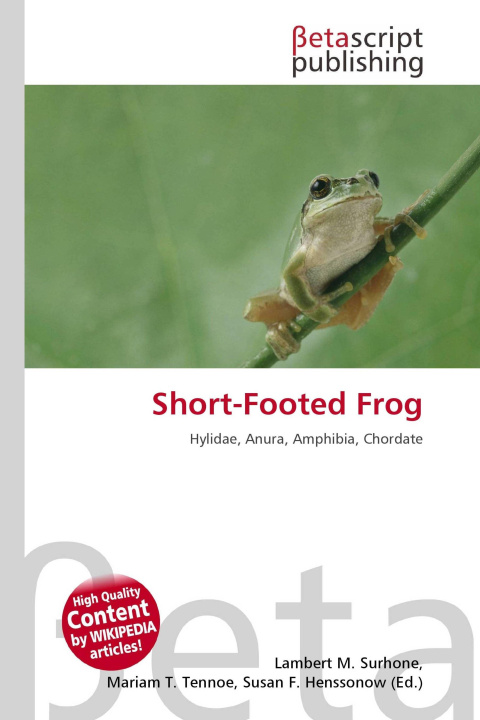Kniha Short-Footed Frog Mariam T. Tennoe