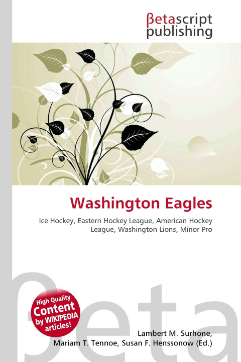 Kniha Washington Eagles Mariam T. Tennoe
