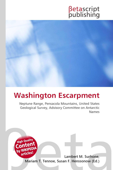Kniha Washington Escarpment Mariam T. Tennoe