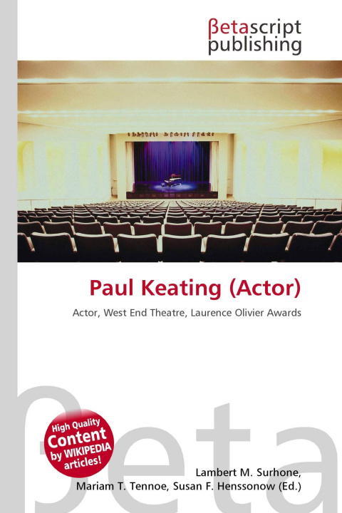 Kniha Paul Keating (Actor) Mariam T. Tennoe