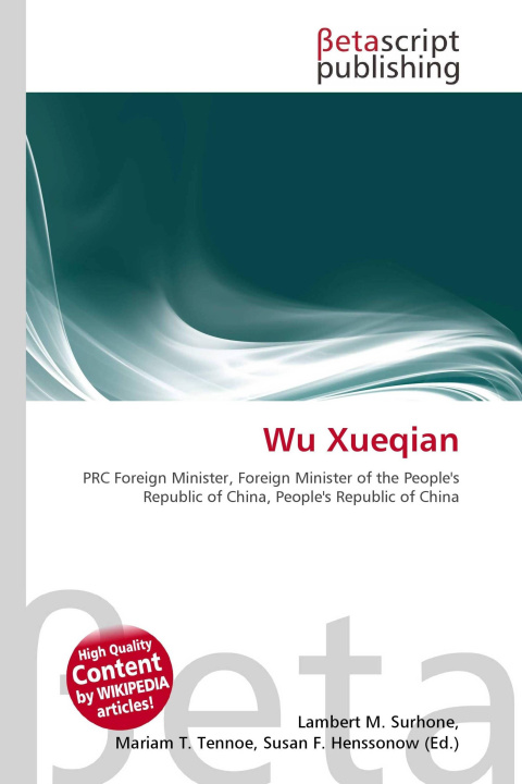 Kniha Wu Xueqian Mariam T. Tennoe