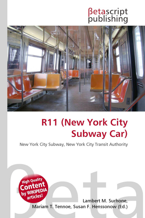 Kniha R11 (New York City Subway Car) Mariam T. Tennoe