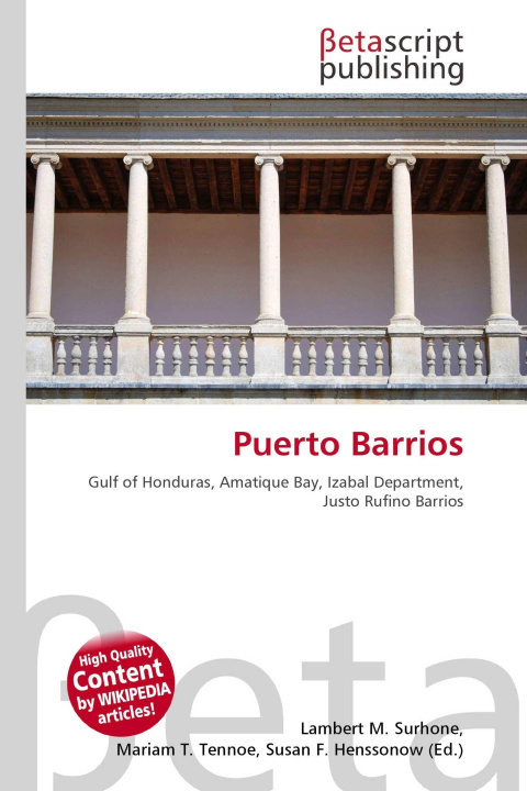 Kniha Puerto Barrios Mariam T. Tennoe