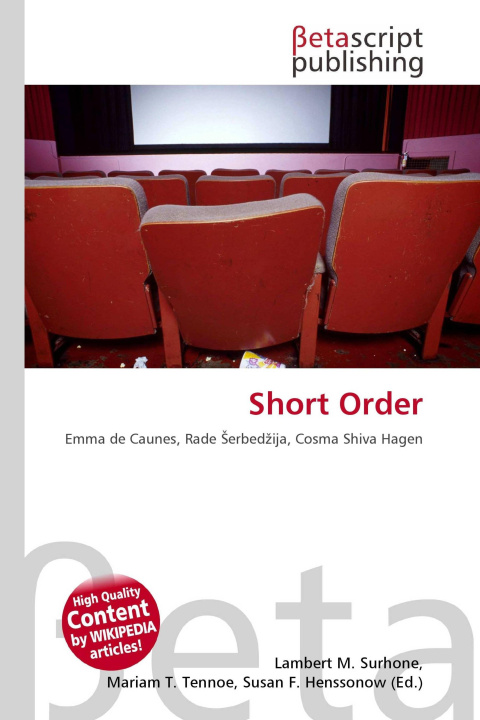 Kniha Short Order Mariam T. Tennoe