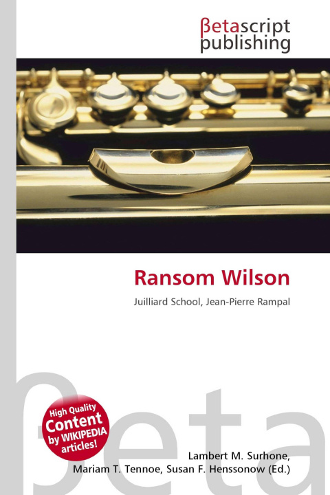 Kniha Ransom Wilson Mariam T. Tennoe