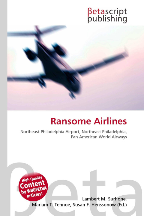 Kniha Ransome Airlines Mariam T. Tennoe