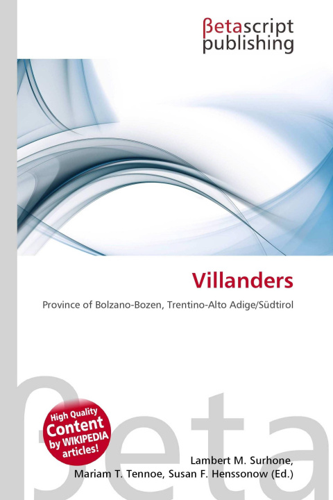 Kniha Villanders Mariam T. Tennoe