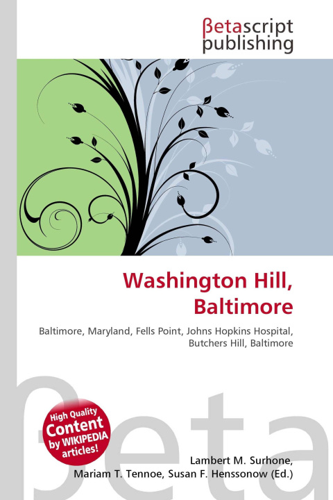 Carte Washington Hill, Baltimore Mariam T. Tennoe