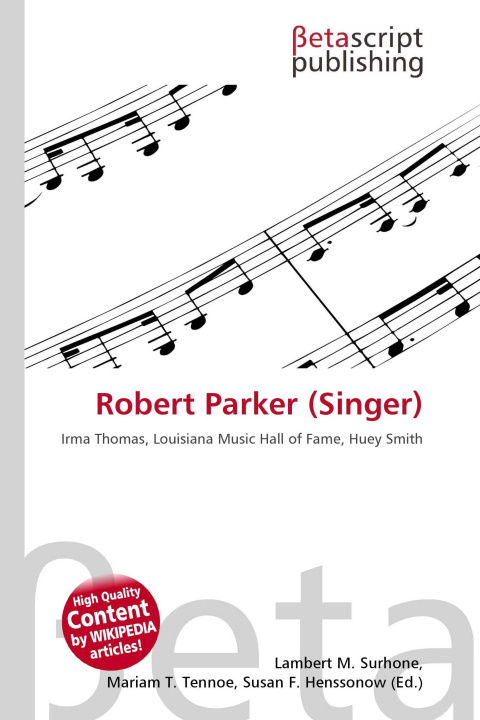 Kniha Robert Parker (Singer) Mariam T. Tennoe