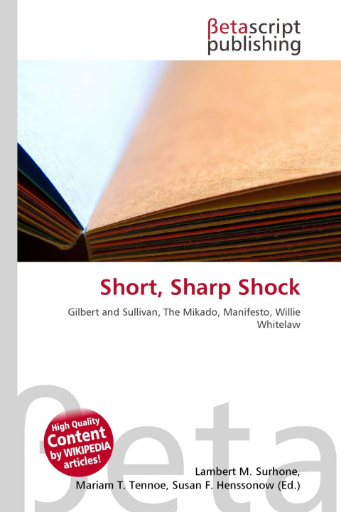 Könyv Short, Sharp Shock Mariam T. Tennoe