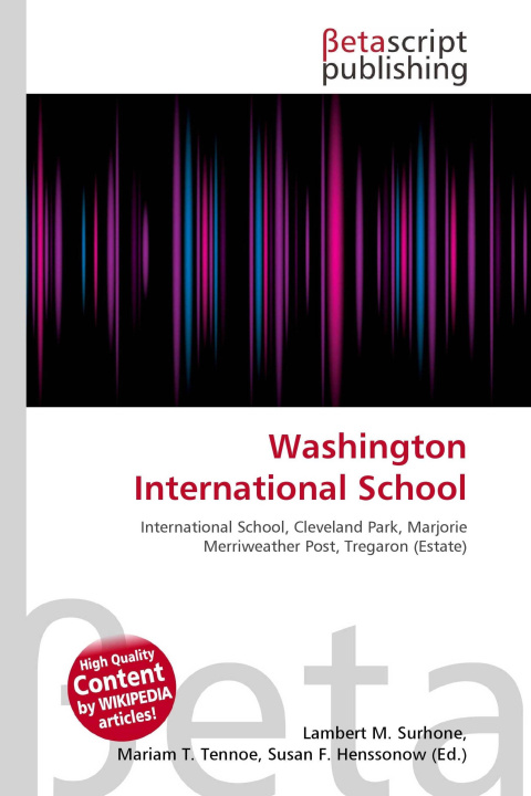 Kniha Washington International School Mariam T. Tennoe