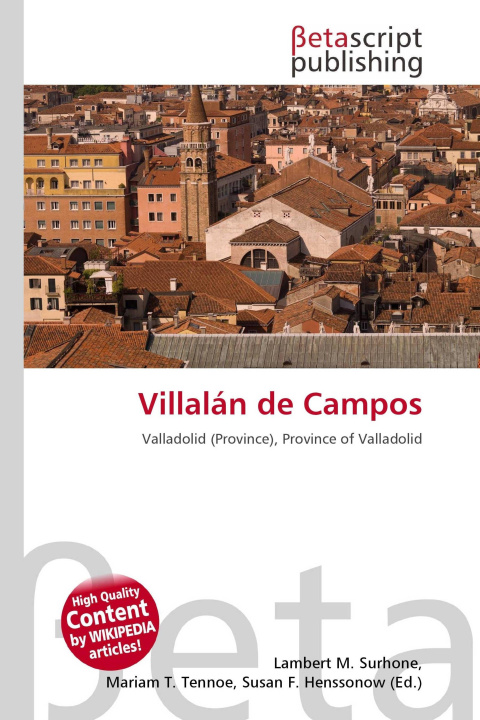 Könyv Villalán de Campos Mariam T. Tennoe