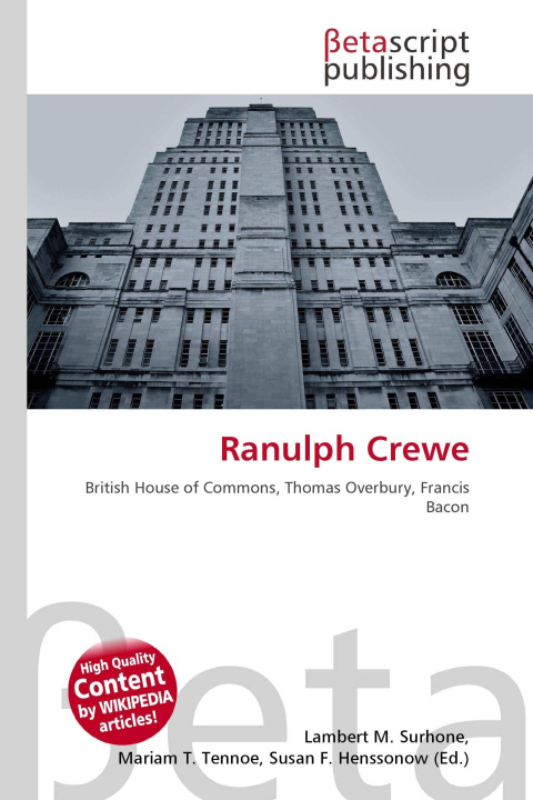 Kniha Ranulph Crewe Mariam T. Tennoe
