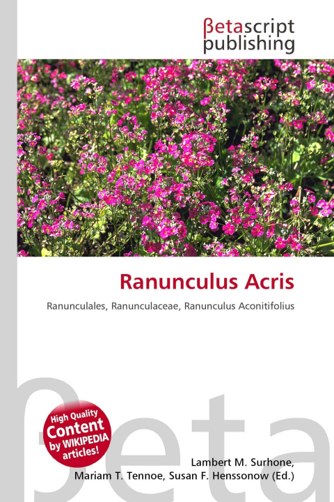 Kniha Ranunculus Acris Mariam T. Tennoe