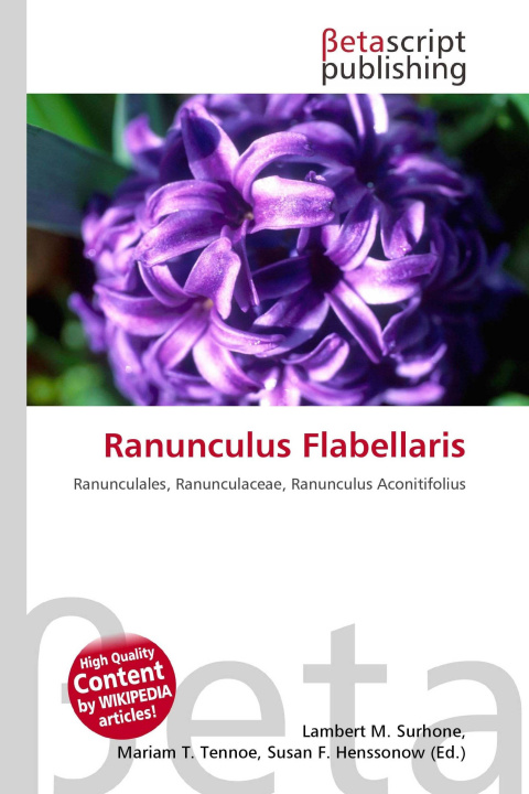 Kniha Ranunculus Flabellaris Mariam T. Tennoe