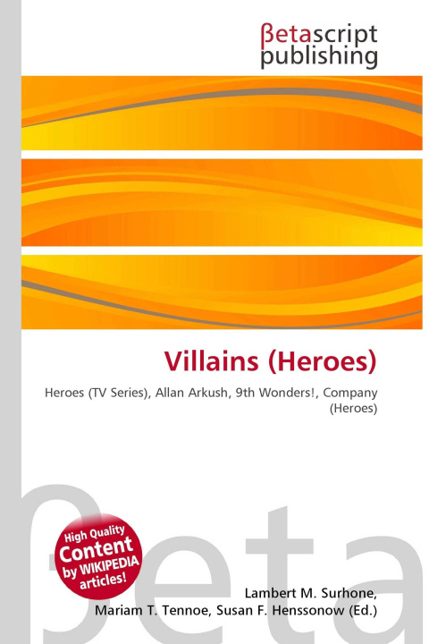 Kniha Villains (Heroes) Mariam T. Tennoe
