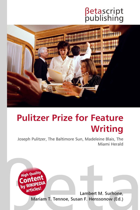 Kniha Pulitzer Prize for Feature Writing Mariam T. Tennoe