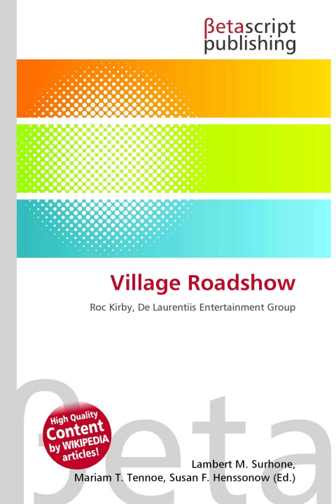 Kniha Village Roadshow Mariam T. Tennoe