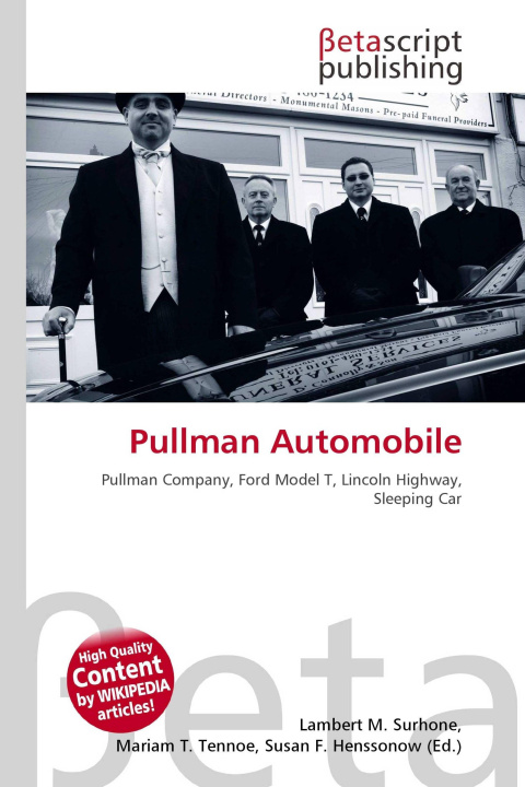 Kniha Pullman Automobile Mariam T. Tennoe