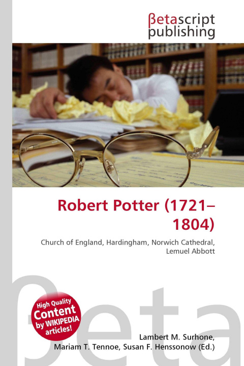 Kniha Robert Potter (1721-1804) Mariam T. Tennoe