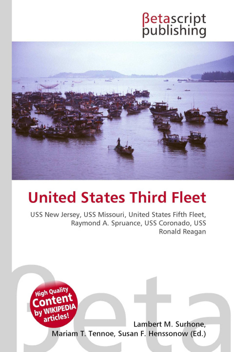 Kniha United States Third Fleet Mariam T. Tennoe