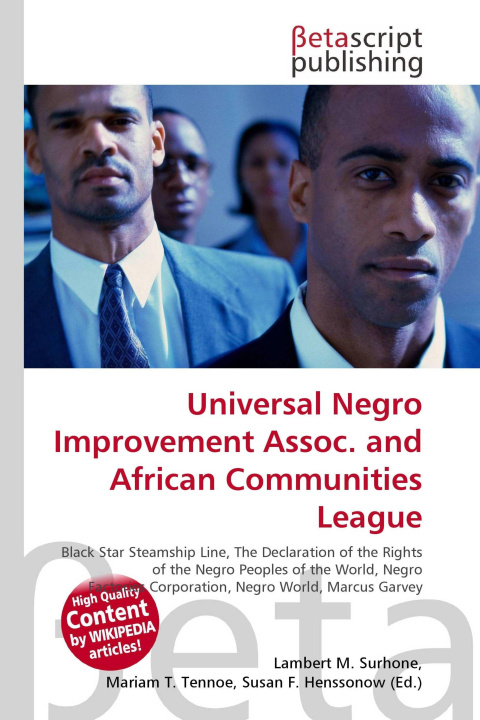 Kniha Universal Negro Improvement Assoc. and African Communities League Mariam T. Tennoe