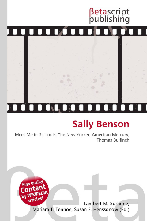 Könyv Sally Benson Mariam T. Tennoe