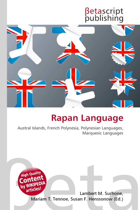 Kniha Rapan Language Mariam T. Tennoe