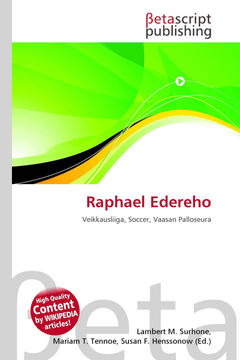 Kniha Raphael Edereho Mariam T. Tennoe