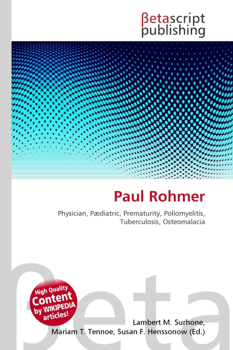 Könyv Paul Rohmer Mariam T. Tennoe