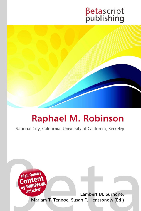 Kniha Raphael M. Robinson Mariam T. Tennoe