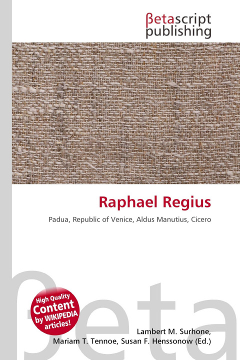 Könyv Raphael Regius Mariam T. Tennoe