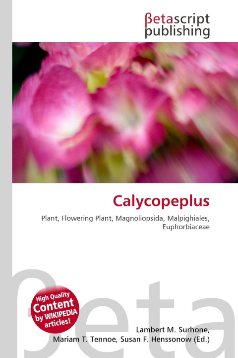 Kniha Calycopeplus Mariam T. Tennoe