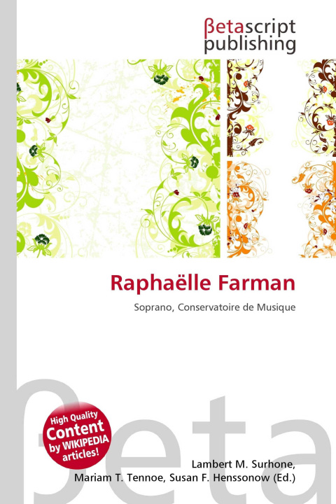 Kniha Raphaëlle Farman Mariam T. Tennoe