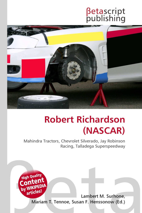 Kniha Robert Richardson (NASCAR) Mariam T. Tennoe