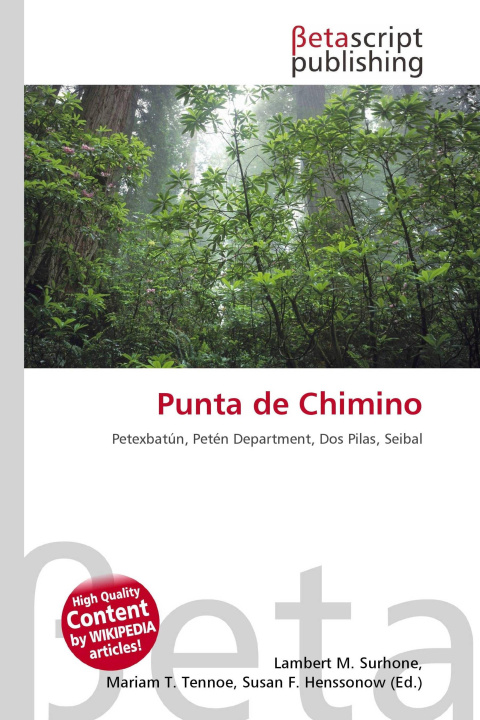 Knjiga Punta de Chimino Mariam T. Tennoe